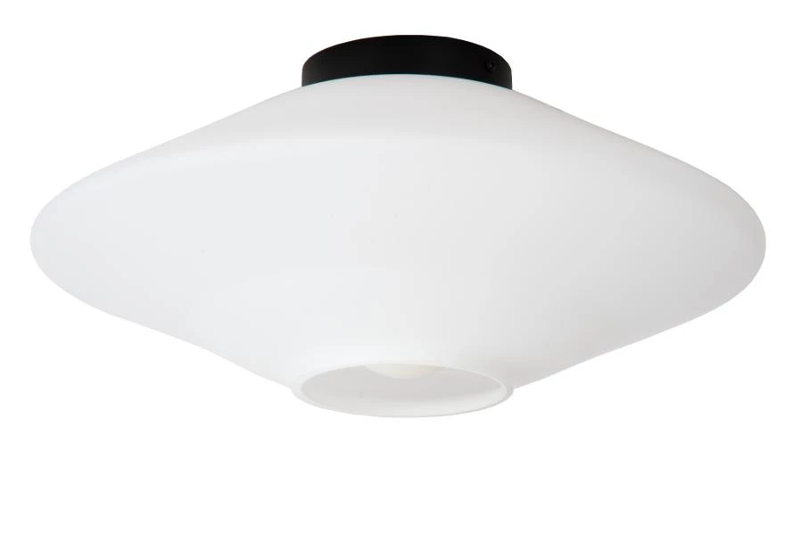 Lucide TREVOR - Flush ceiling light - Ø 42 cm - 1xE27 - Opal - turned off